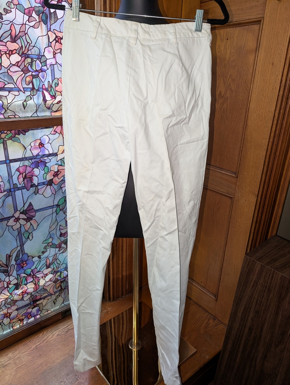 See By Chloe White Cotton Pants
